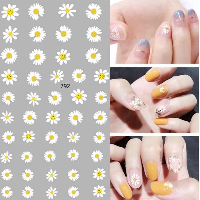 Nail Sticker hoa – lựa chọn được ưa chuộng nhất tại Nail Supply VN