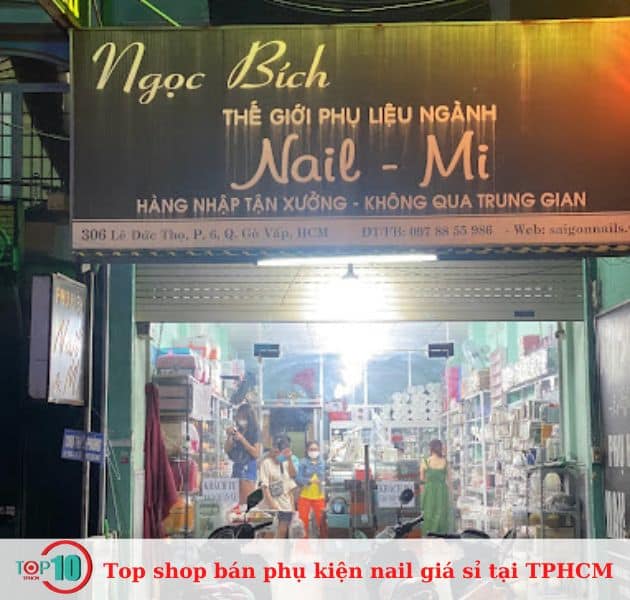 Phụ kiện nail giá sỉ Ngọc Bích